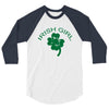 irish girl 3/4 Sleeve Shirt