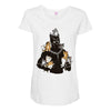 king of kittens Maternity Scoop Neck T-shirt