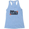 blessed aunitie with flower Racerback Tank