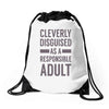 cleverly disguised Drawstring Bags