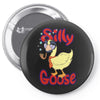 silly goose Pin-back button