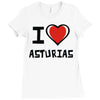 i love asturias Ladies Fitted T-Shirt