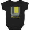 blow me 3 Baby Bodysuit