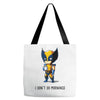 i don't do mornings Tote Bags