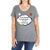 If I'm Related to These People I'm Not Coming Out Ladies Curvy T-Shirt