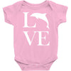 love dolphin Baby Onesie