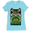 hell on wheels version two Ladies Fitted T-Shirt