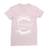 legendary vintage 1979 Ladies Fitted T-Shirt