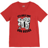 only one in dog beers V-Neck Tee