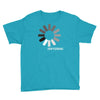 buffering  funny retro loading computer console fashion party Youth Tee