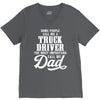 Truck Driver Dad V-Neck Tee