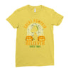 great pumpkin believer Ladies Fitted T-Shirt