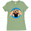 popeye le marin Ladies Fitted T-Shirt