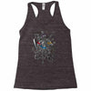 ninja aliens Racerback Tank
