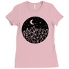geometric sky Ladies Fitted T-Shirt