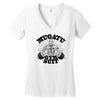 mugatu gym suit Women's V-Neck T-Shirt