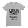 I Love You Grandpa Ladies Fitted T-Shirt