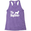 the dogfather english springer spaniel white Racerback Tank