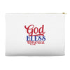 god bless america Accessory Pouches