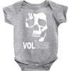 volbeat danish rock band cool skull Baby Onesie