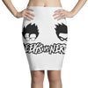 geeks vs nerds Pencil Skirts