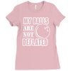 my balls are not deflated Ladies Fitted T-Shirt