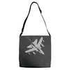 tornado bundeswehr aircraft airplane bomber nato jet Adjustable Strap Totes