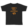 bump's first halloween Toddler T-shirt