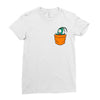 plankton pocket Ladies Fitted T-Shirt