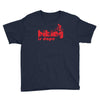 biking is dope Youth Tee