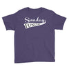 sunday funday (white) Youth Tee
