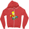 simpson Zipper Hoodie