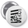 alcohol blanc Pin-back button