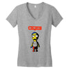 nobody likes him Women's V-Neck T-Shirt