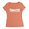 funkster Women's Triblend Scoop T-shirt