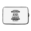 Super Cool Gigi Of A Freaking Awesome Granddaughter Laptop sleeve