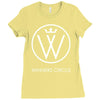 the game winners circle logo Ladies Fitted T-Shirt