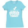 Internet Is Broken - So I am Outside Today Ladies Fitted T-Shirt