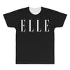 elle white logo All Over Men's T-shirt