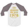 queens are born in 1978 3/4 Sleeve Shirt
