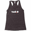 brand new tosh o comedy central Racerback Tank