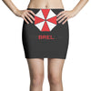 resident evil logo umbrella corporation zombie videogames Mini Skirts