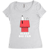 Sleep Big Fan Women's Triblend Scoop T-shirt