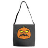 pumpkin zombie Adjustable Strap Totes
