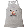 mo money mo pizzas Racerback Tank