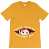 August Peeking Out Baby Girl T-Shirt
