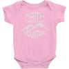 faith can move mountain Baby Onesie