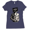 stereo head Ladies Fitted T-Shirt