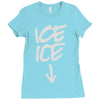 ice ice baby Ladies Fitted T-Shirt