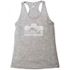 i'll fix it in photoshop Racerback Tank